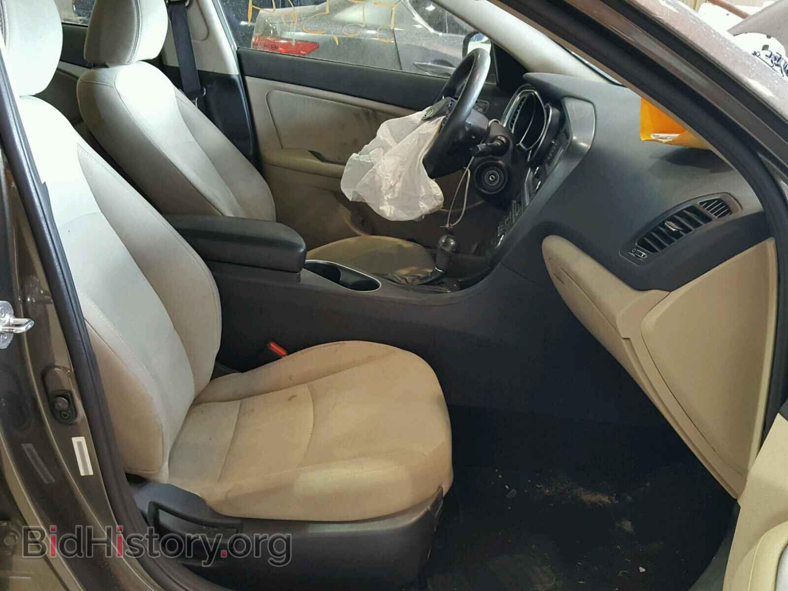 2014 KIA OPTIMA - VIN: 5XXGM4A71EG301551 - Фото 5