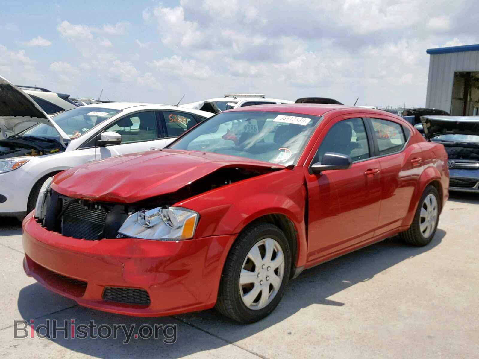 2014 DODGE AVENGER - VIN: 1C3CDZAB5EN234526 - Фото 2