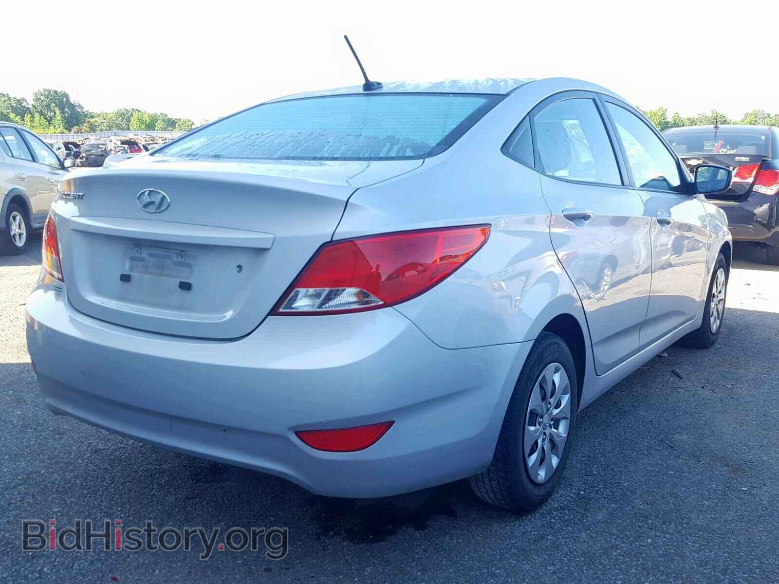 2015 HYUNDAI ACCENT - VIN: KMHCT4AE7FU899538 - Фото 4