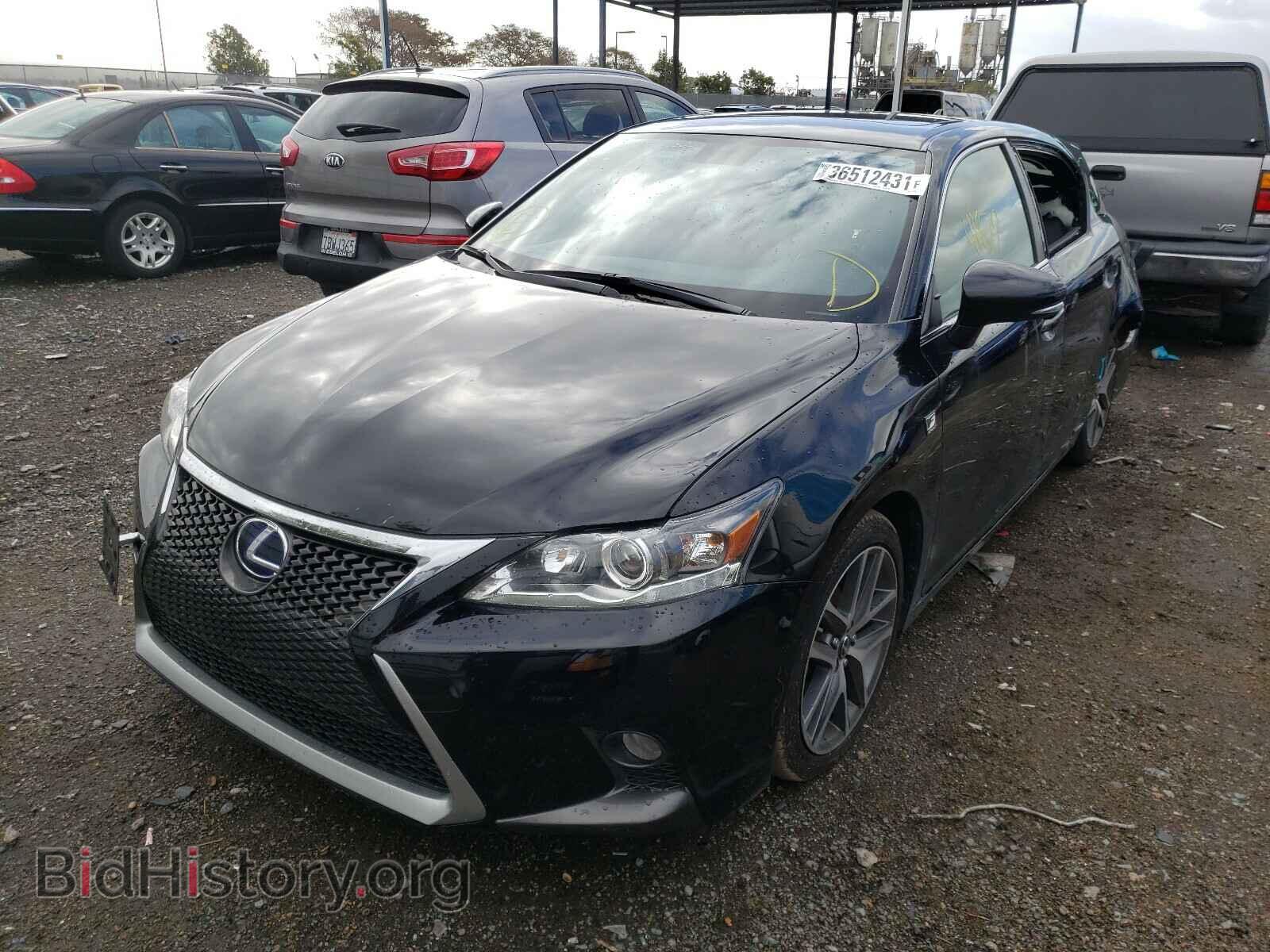 2015 LEXUS CT 200 - VIN: JTHKD5BH0F2239086 - Фото 2