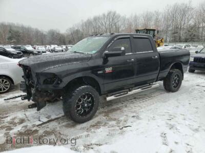 2012 Dodge RAM 2500 RAM 2500 S, черный — VIN 3C6TD5CT6CG348607, Copart