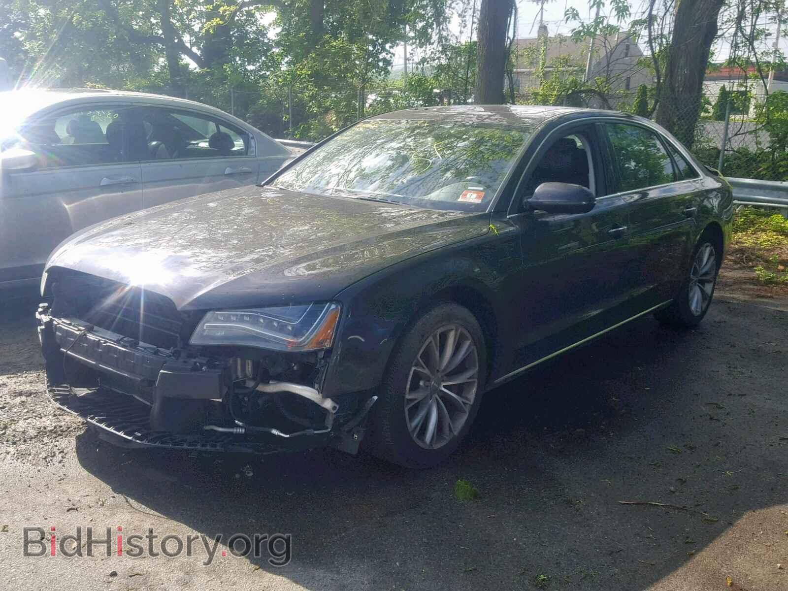 2011 AUDI A8 - VIN: WAURVAFD0BN004965 - Фото 2