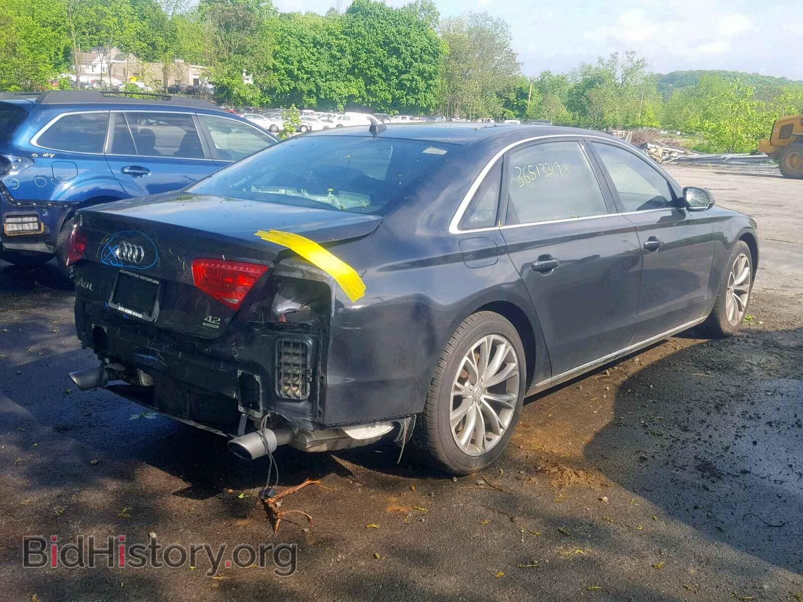 2011 AUDI A8 - VIN: WAURVAFD0BN004965 - Фото 4