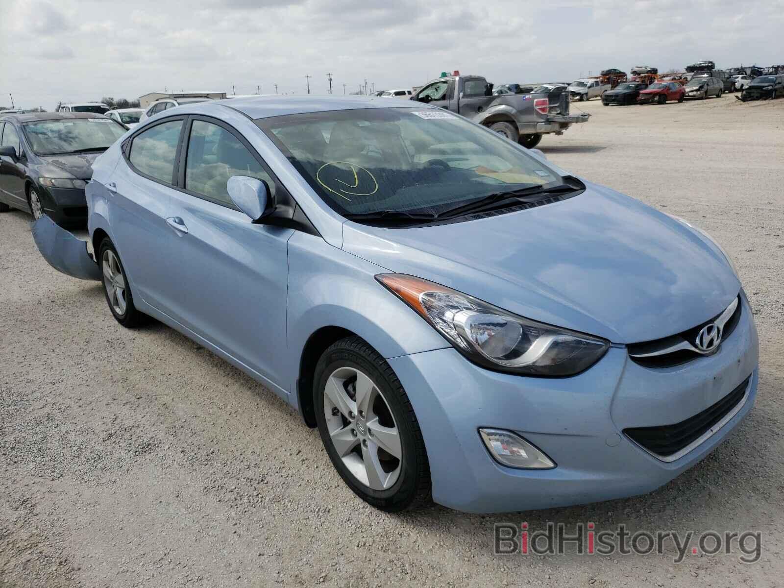 Photo KMHDH4AE8CU368866 - HYUNDAI ELANTRA 2012