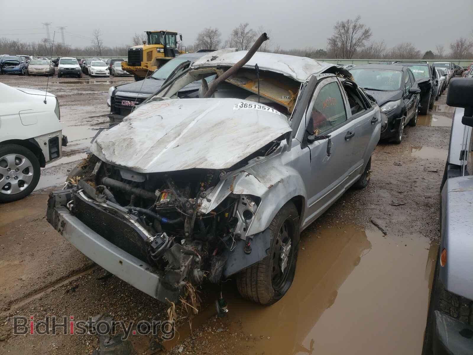 2007 DODGE CALIBER - VIN: 1B3HB48B27D115536 - Фото 2