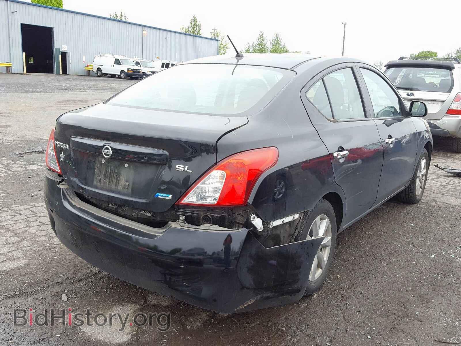 2012 NISSAN VERSA - VIN: 3N1CN7AP2CL909662 - Фото 4