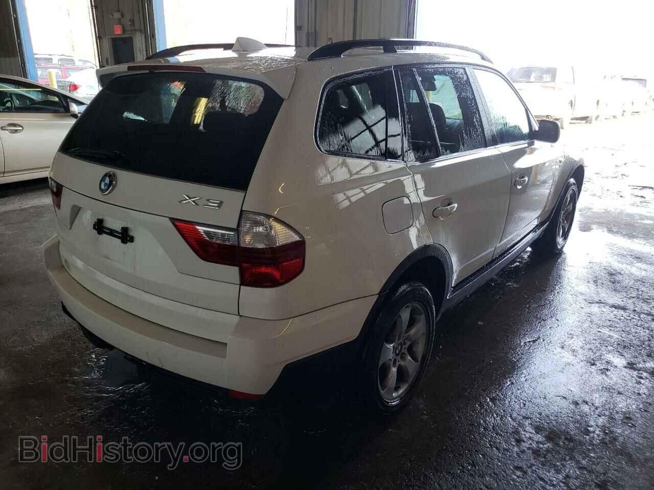 2007 BMW X3 - VIN: WBXPC93417WF08063 - Фото 4