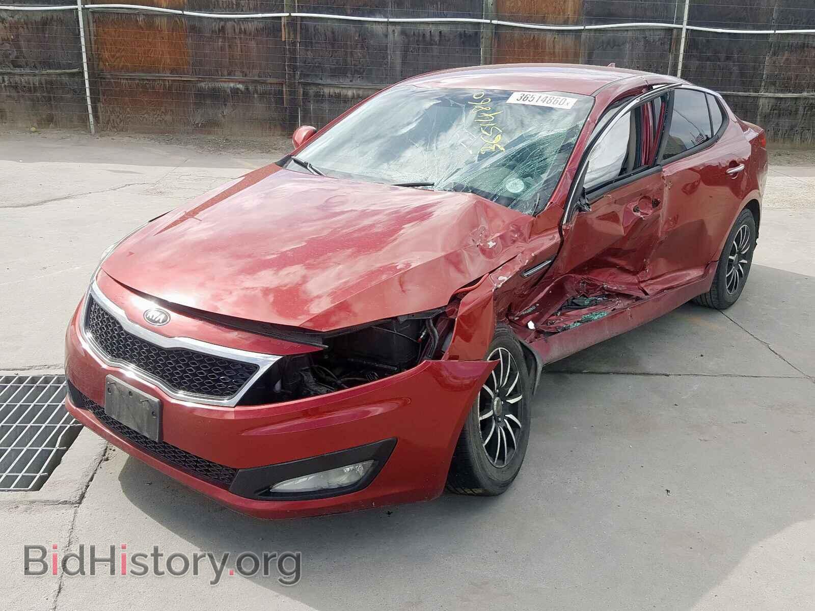 2013 KIA OPTIMA - VIN: 5XXGM4A76DG250904 - Фото 2