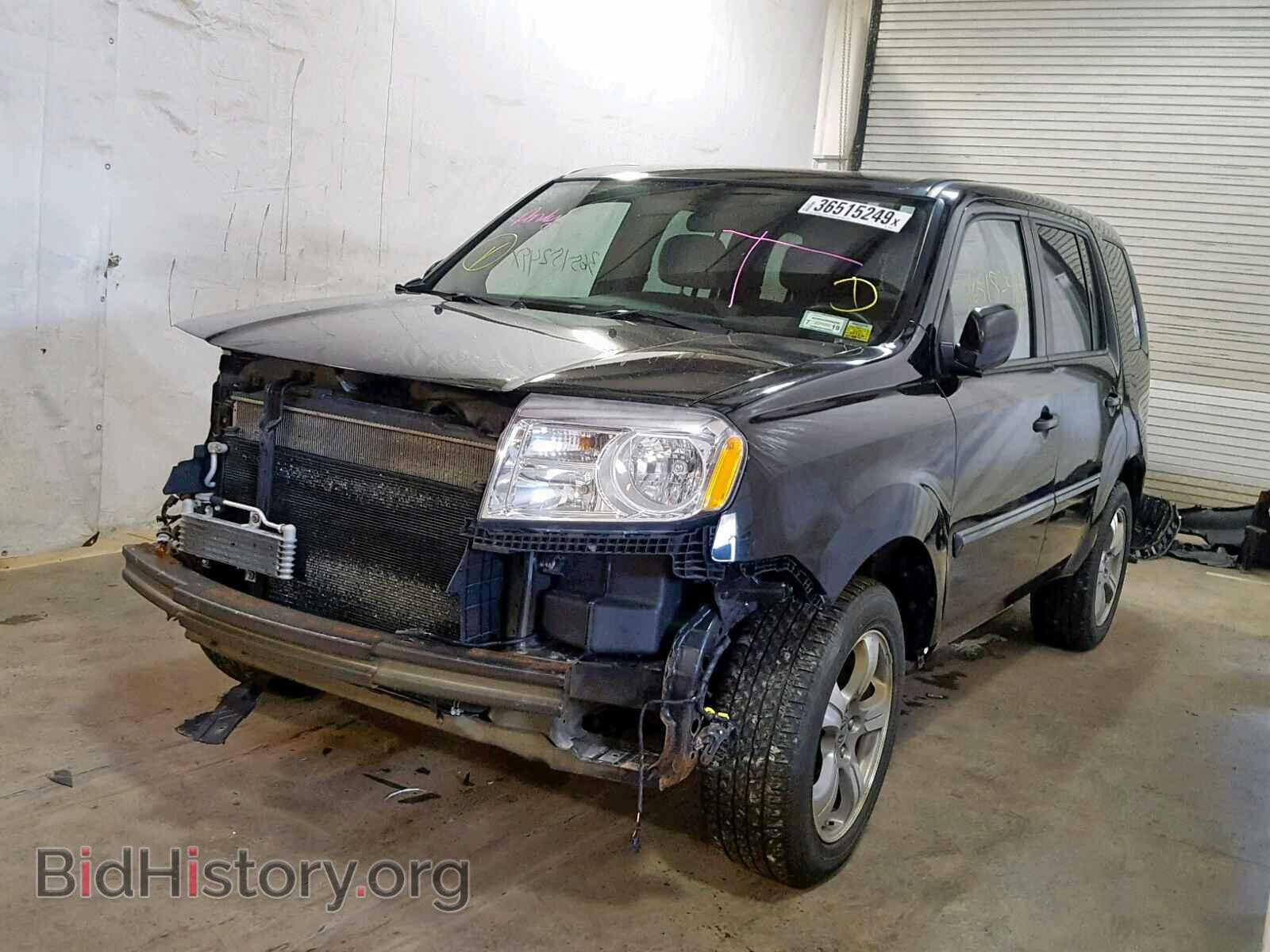 2014 HONDA PILOT EX - VIN: 5FNYF4H46EB026790 - Photo 2