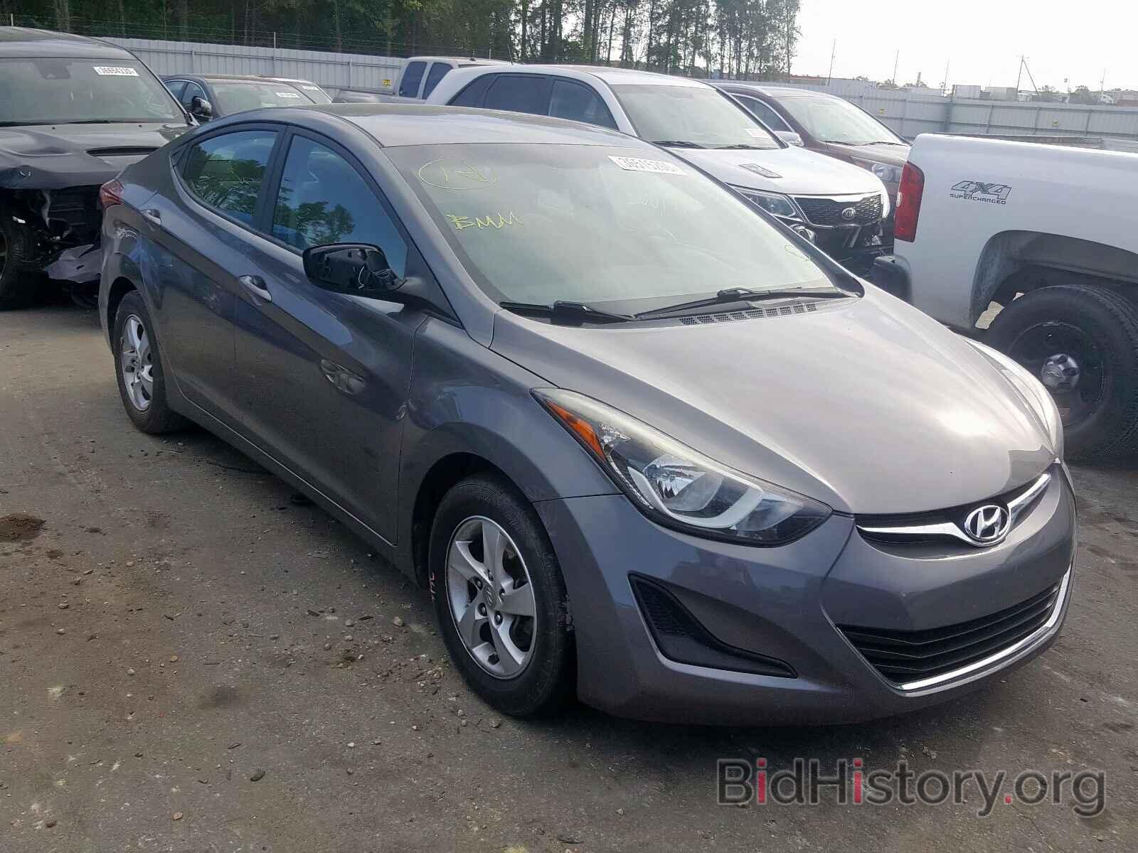 Фотография 5NPDH4AE6EH507300 - HYUNDAI ELANTRA 2014