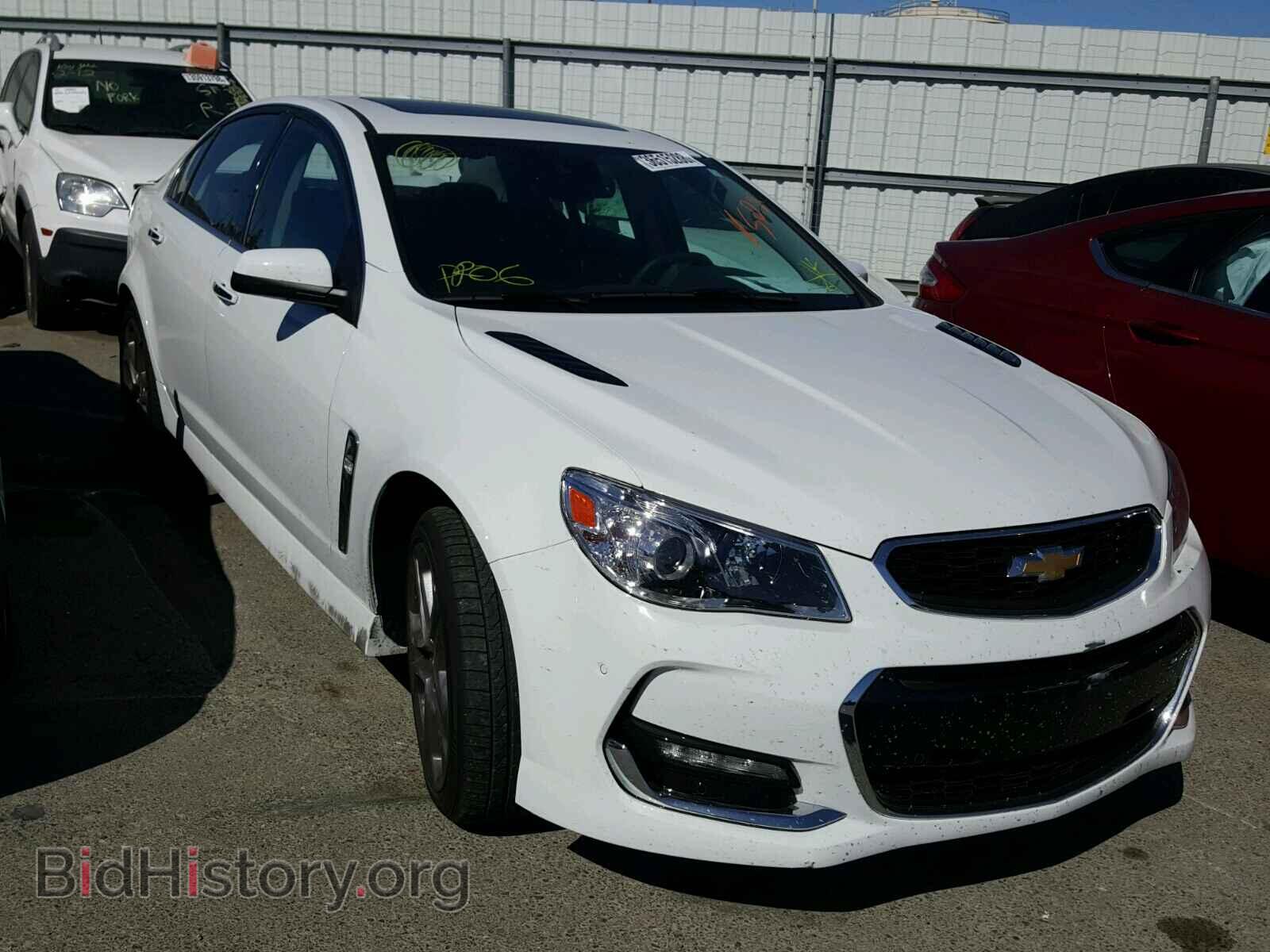 Photo 6G3F15RW4GL208910 - CHEVROLET SS 2016
