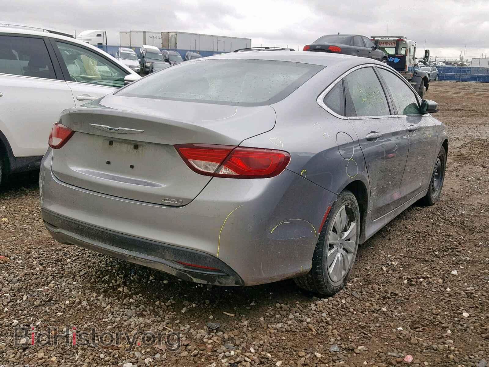 2016 CHRYSLER 200 - VIN: 1C3CCCFBXGN123210 - Photo 4