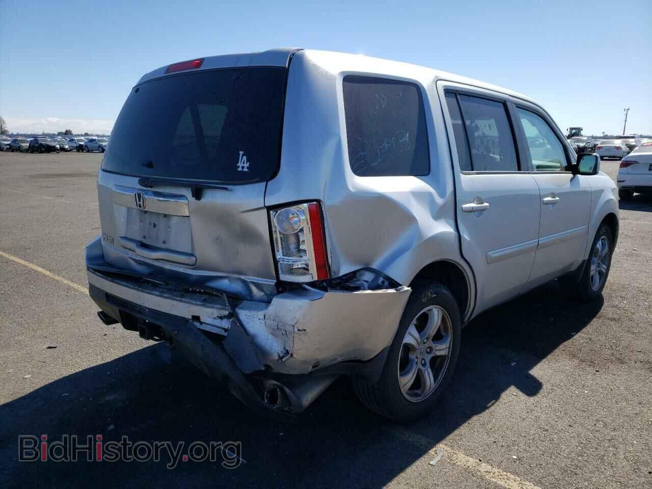 2014 HONDA PILOT - VIN: 5FNYF3H48EB020533 - Фото 4