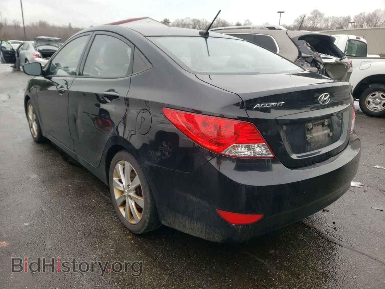 2012 HYUNDAI ACCENT - VIN: KMHCU4AE1CU112608 - Фото 3