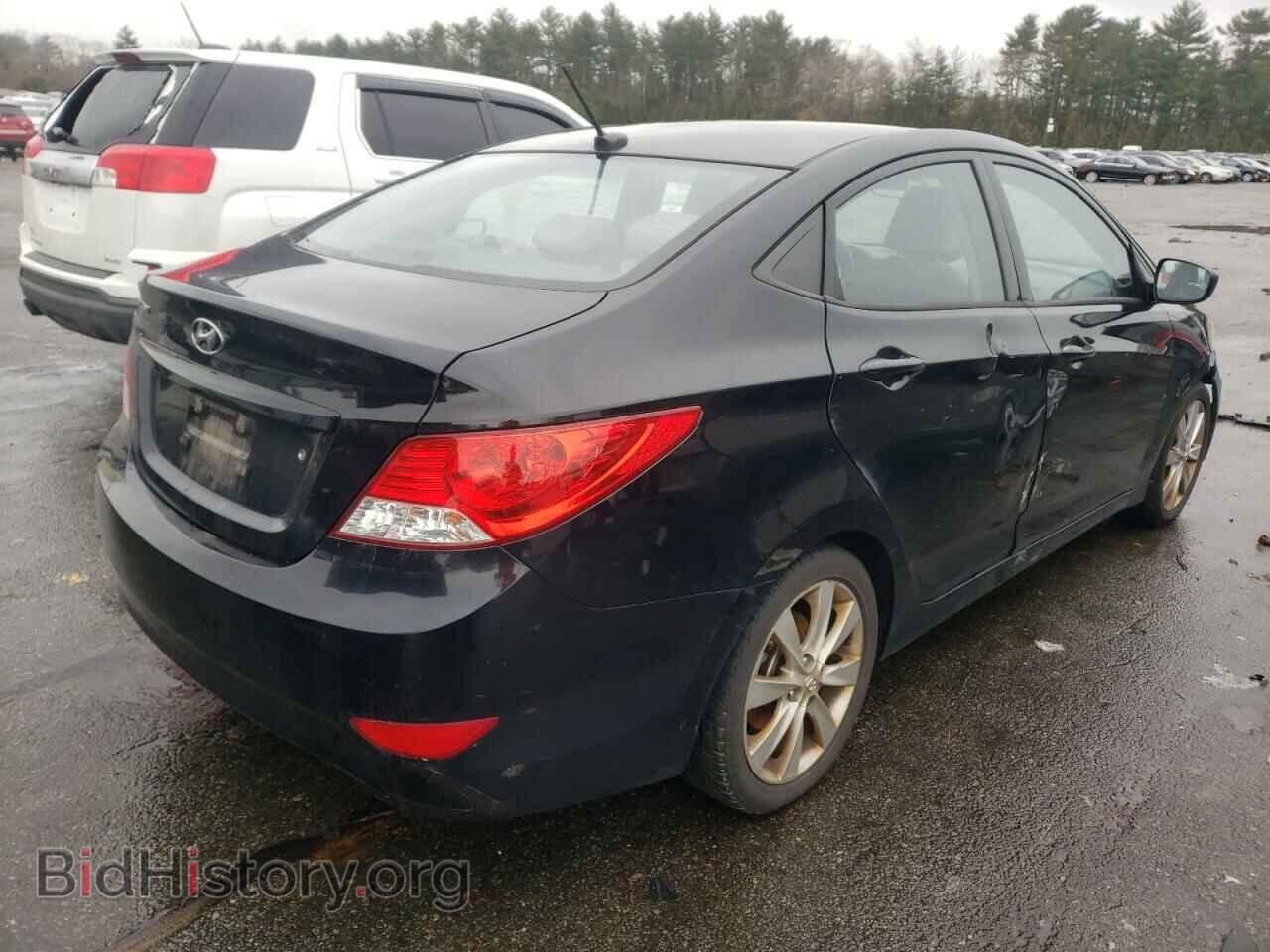 2012 HYUNDAI ACCENT - VIN: KMHCU4AE1CU112608 - Фото 4