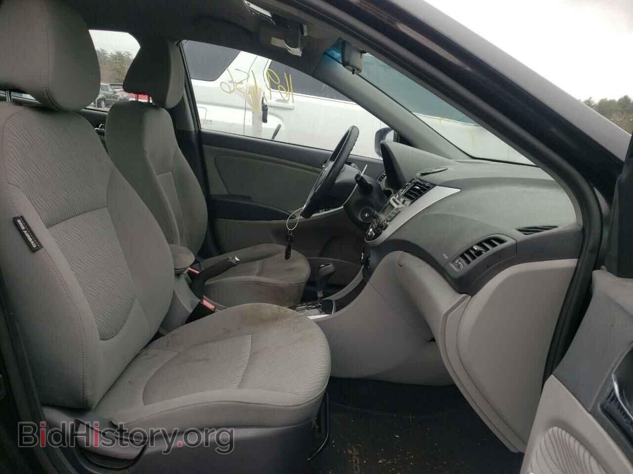 2012 HYUNDAI ACCENT - VIN: KMHCU4AE1CU112608 - Фото 5