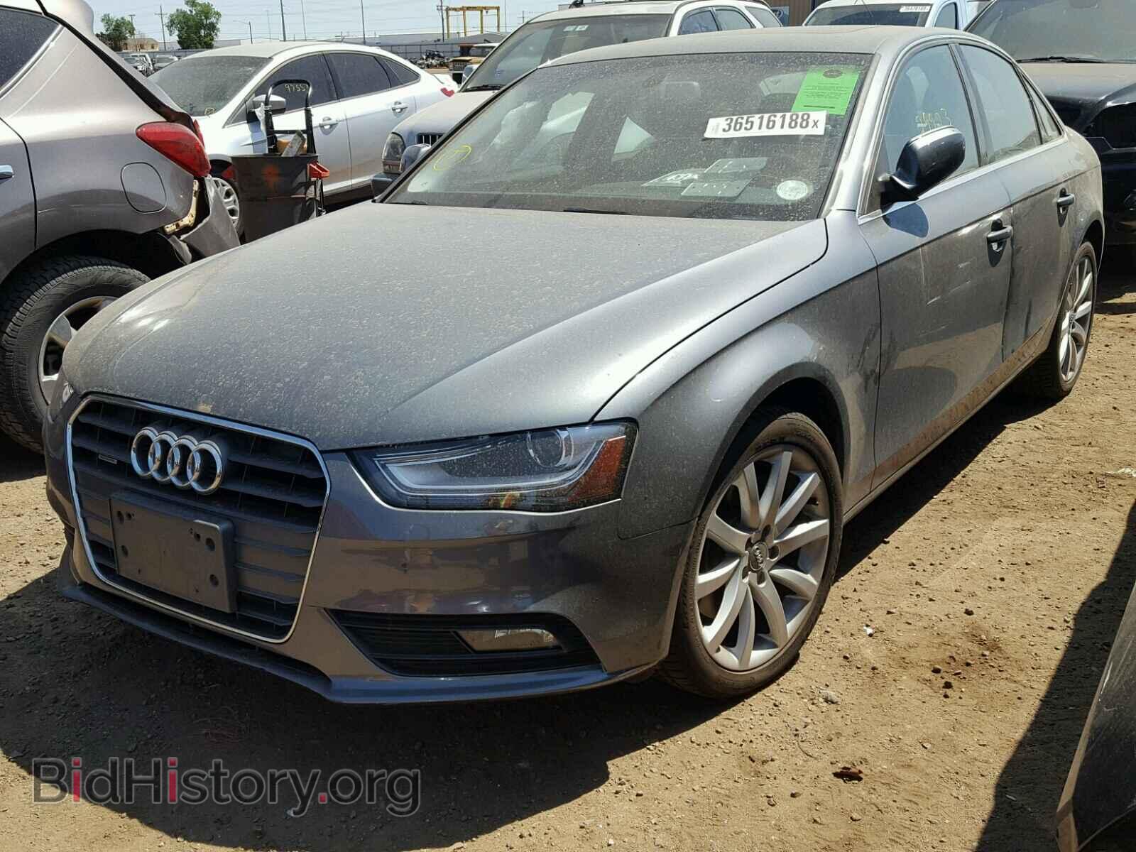 2013 AUDI A4 - VIN: WAUFFAFL1DN035328 - Photo 2
