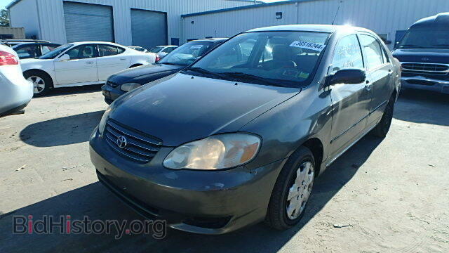 2003 TOYOTA COROLLA - VIN: 2T1BR32E83C032505 - Фото 2