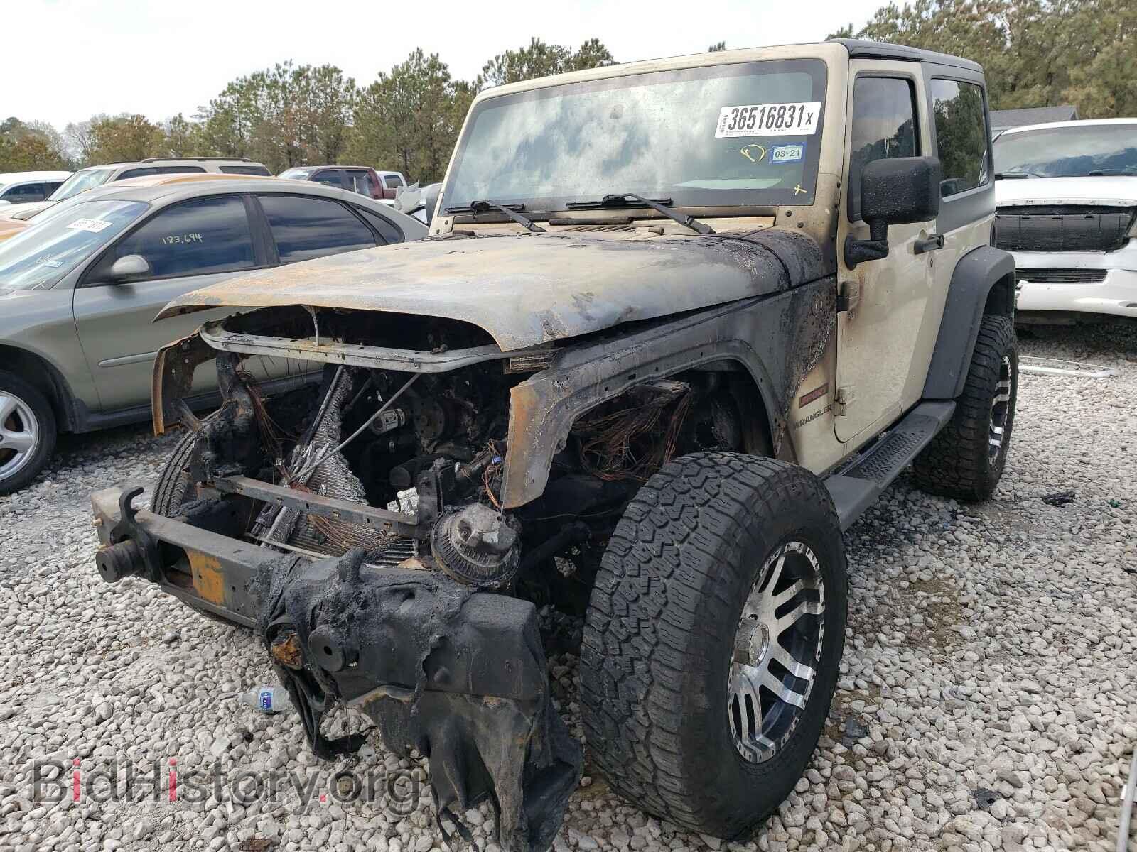 2011 JEEP WRANGLER - VIN: 1J4AA2D12BL526206 - Фото 2
