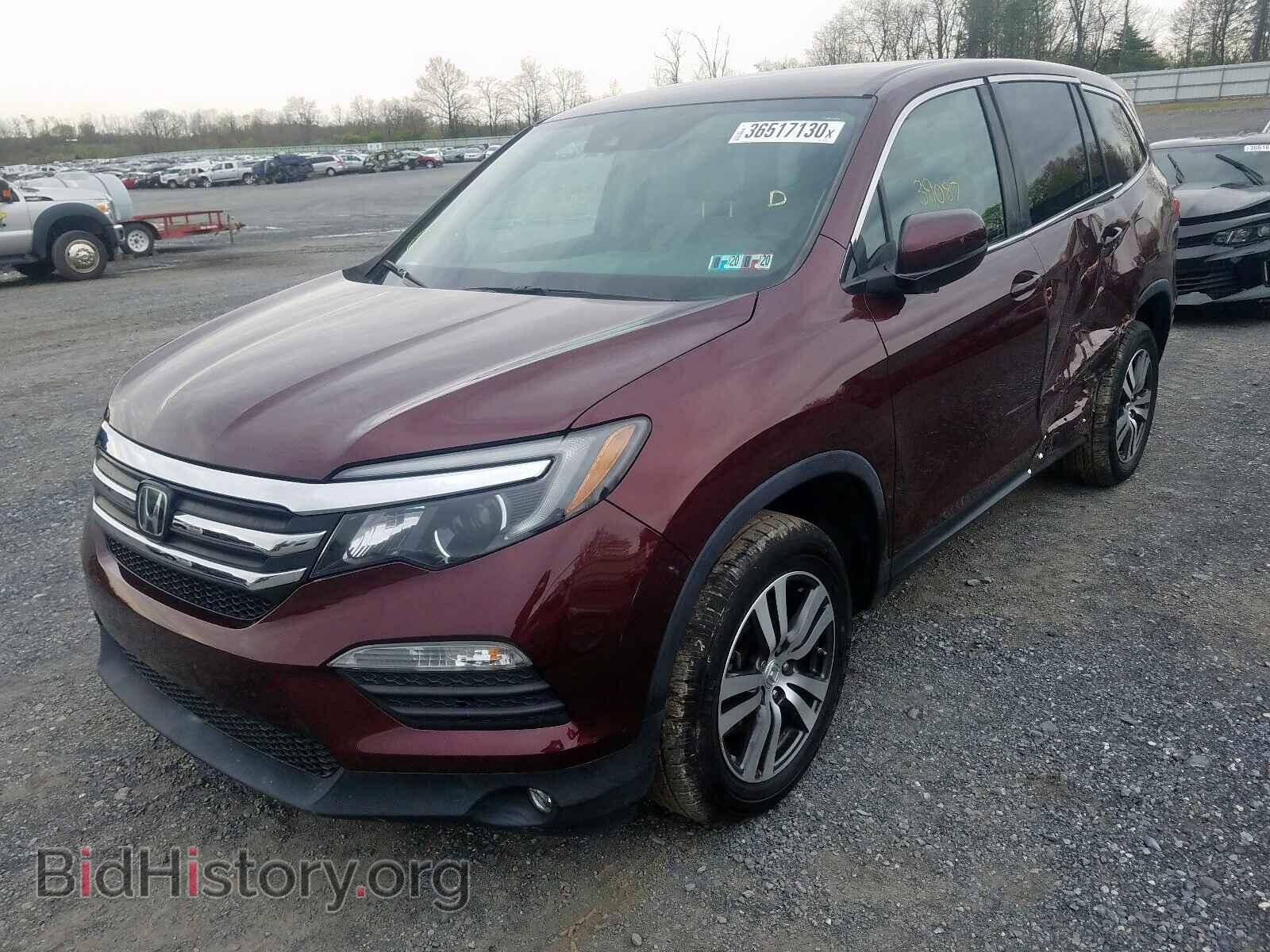 2016 HONDA PILOT EX - VIN: 5FNYF6H46GB011219 - Photo 2