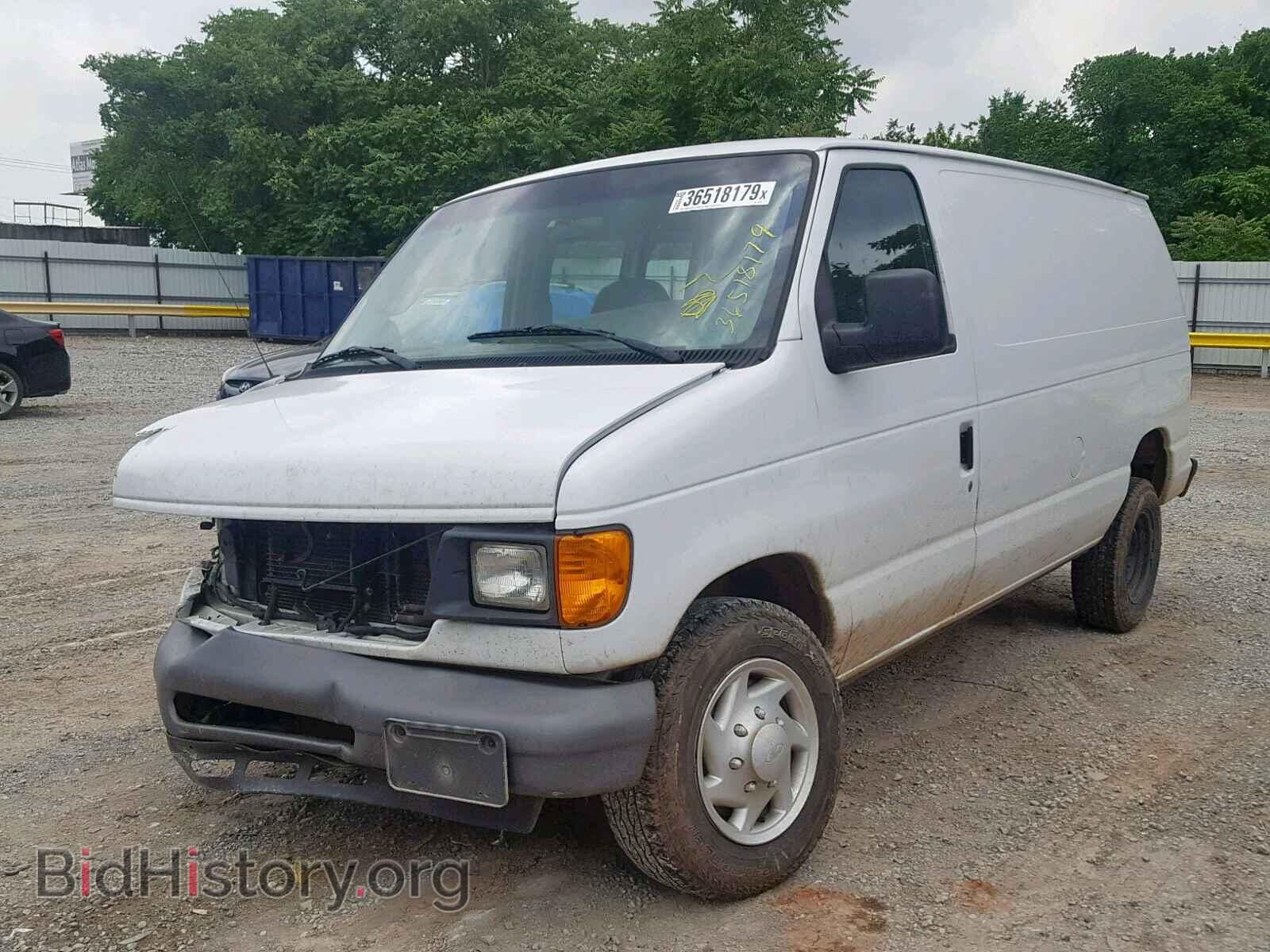 2007 FORD ECONOLINE - VIN: 1FTNE14W07DB27670 - Фото 2