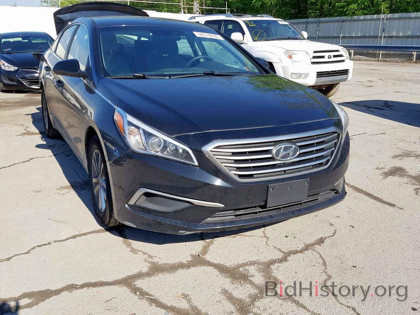 Фотография 5NPE24AF6HH533382 - HYUNDAI SONATA 2017