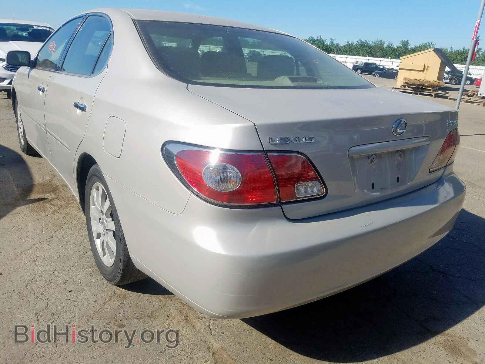 2004 LEXUS ES330 - VIN: JTHBA30G045028635 - Фото 3