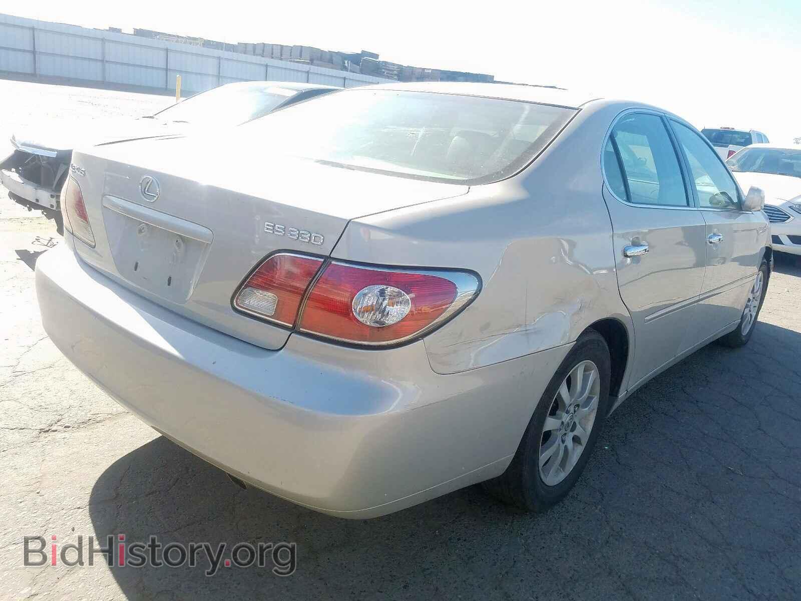 2004 LEXUS ES330 - VIN: JTHBA30G045028635 - Фото 4