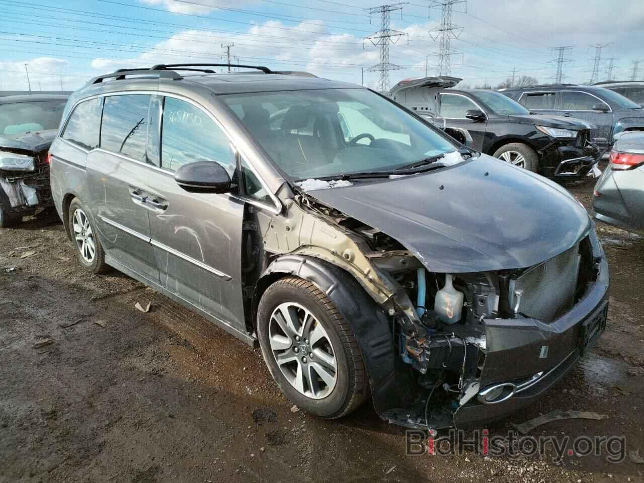 Фотография 5FNRL5H91EB038053 - HONDA ODYSSEY 2014