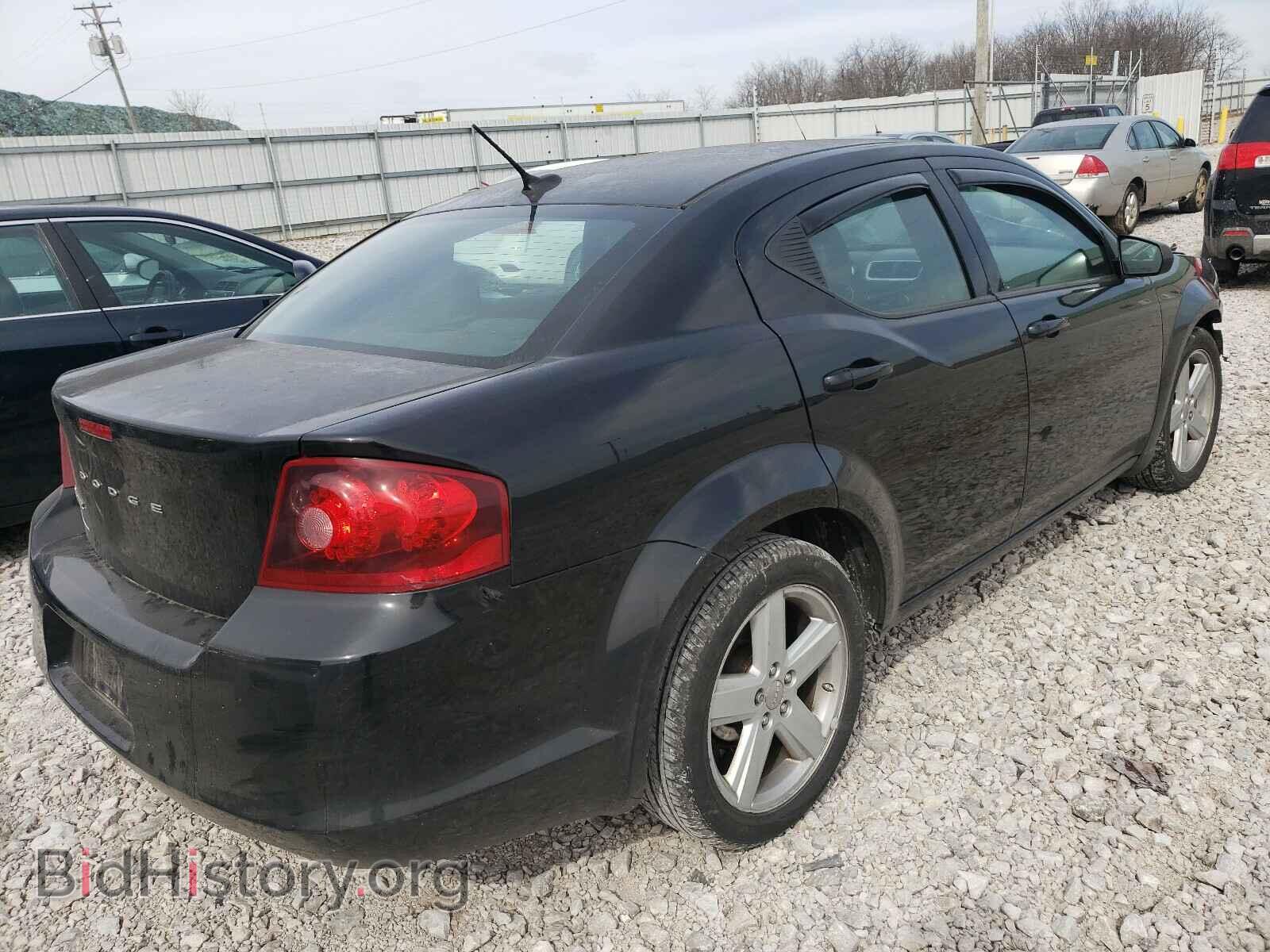 2013 DODGE AVENGER - VIN: 1C3CDZAB7DN563016 - Фото 4