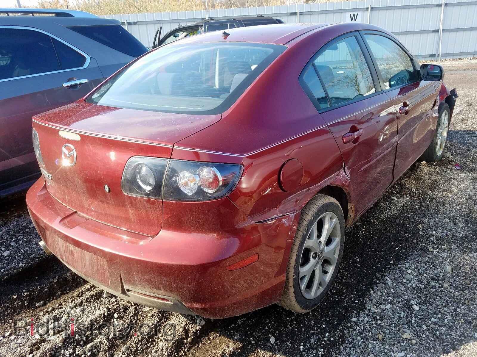 2008 MAZDA 3 - VIN: JM1BK32G081111345 - Фото 4