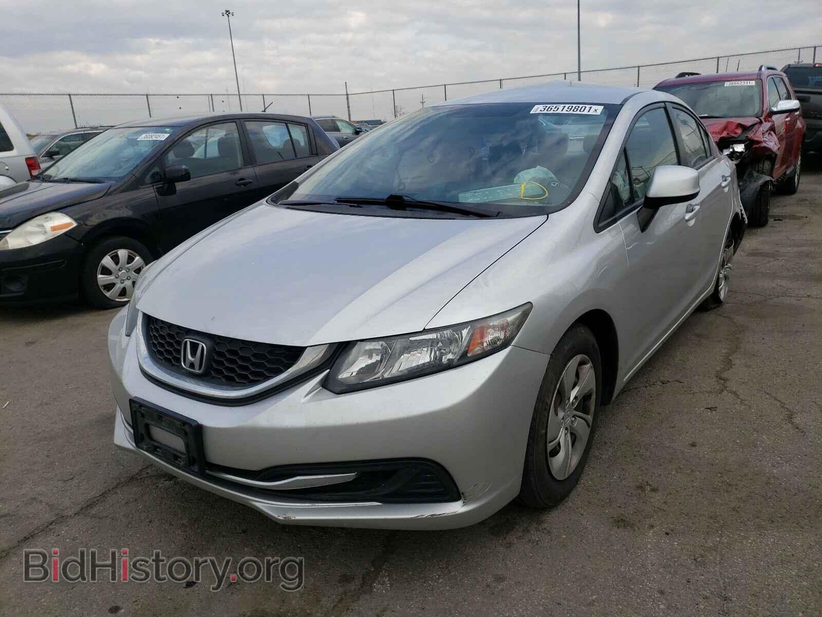 2013 HONDA CIVIC - VIN: 19XFB2F57DE078775 - Фото 2