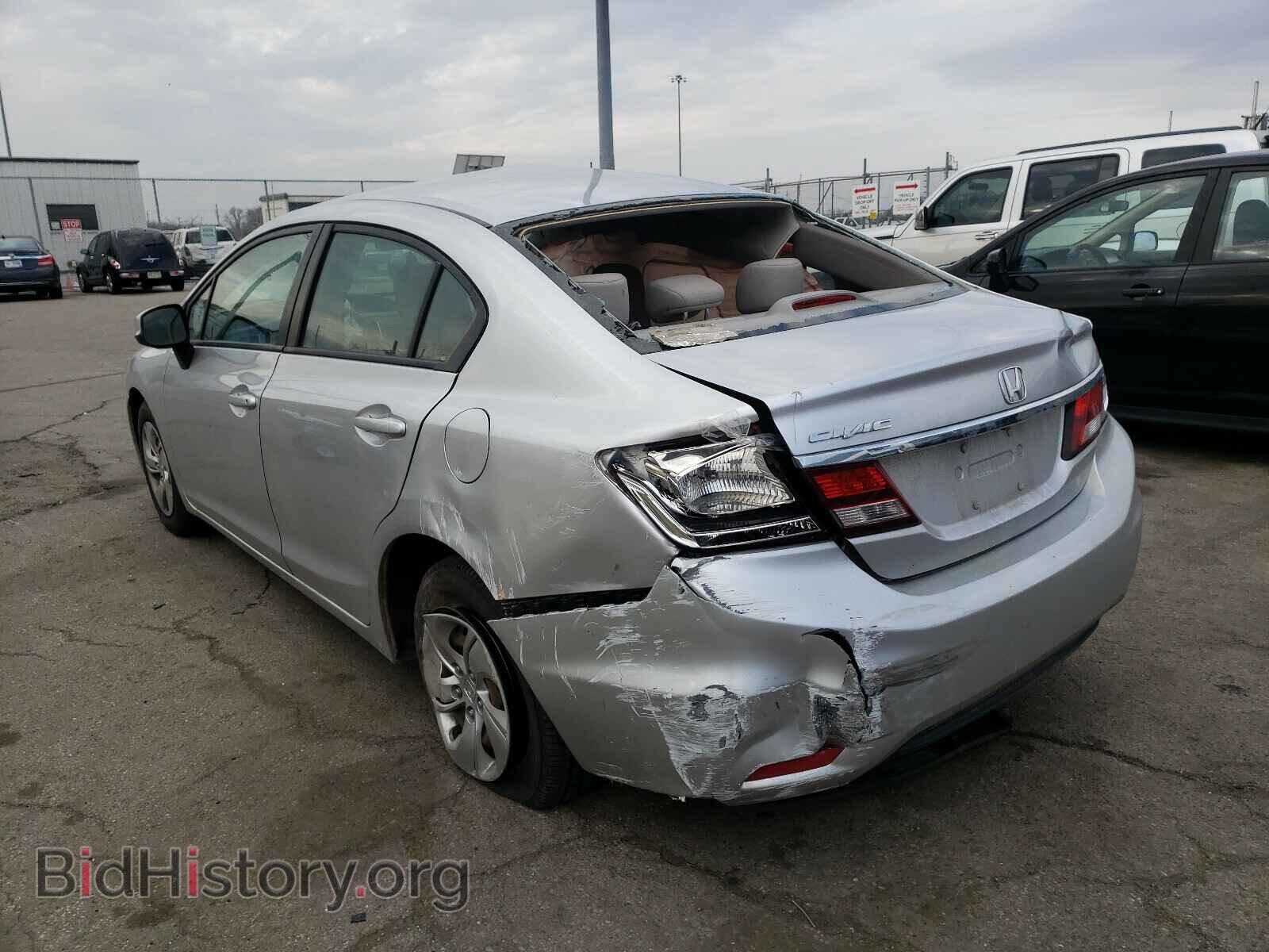2013 HONDA CIVIC - VIN: 19XFB2F57DE078775 - Фото 3