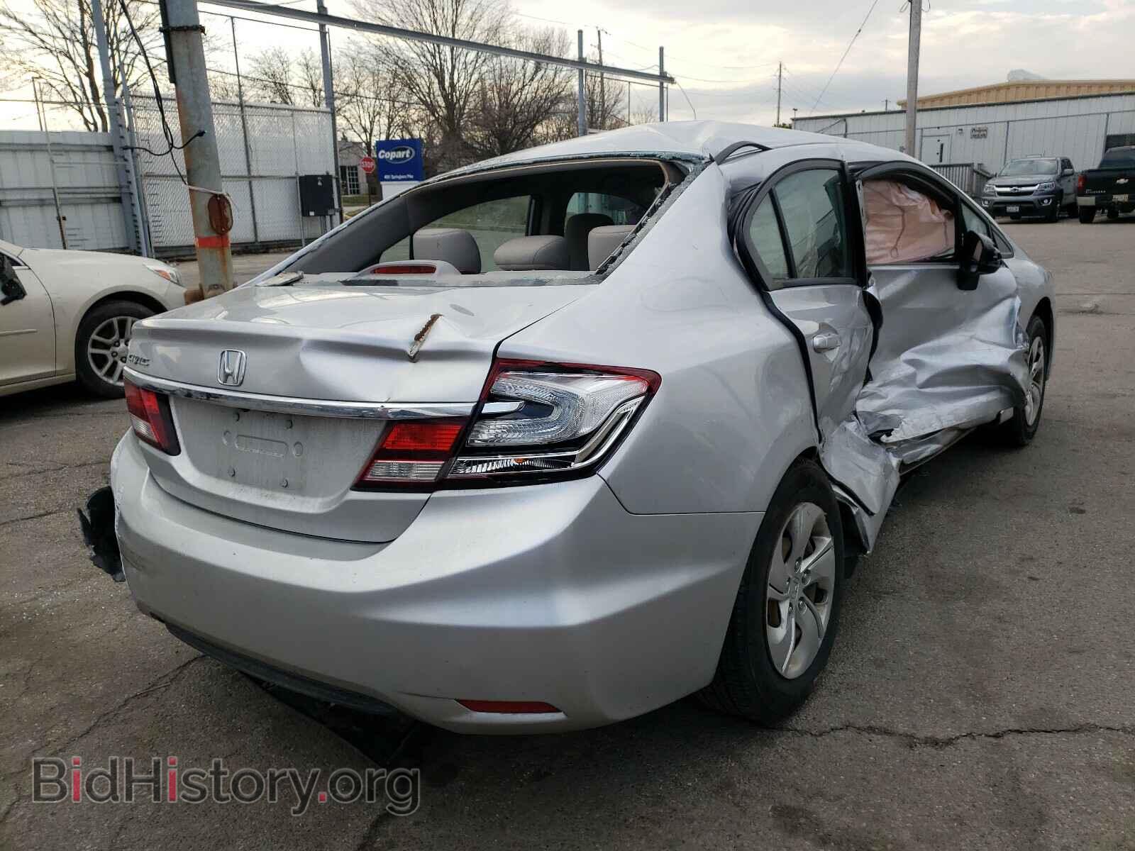 2013 HONDA CIVIC - VIN: 19XFB2F57DE078775 - Фото 4