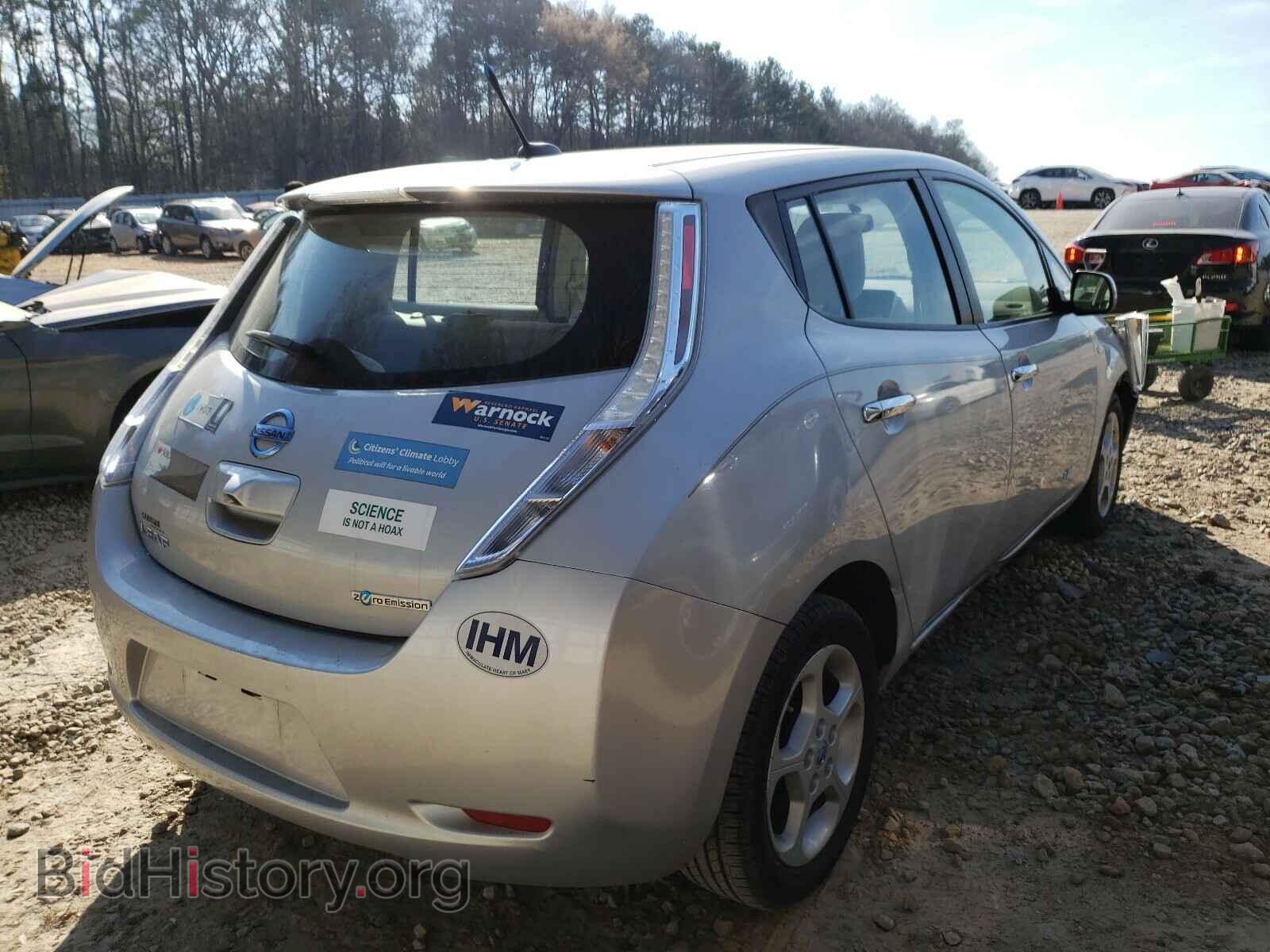 2012 NISSAN LEAF - VIN: JN1AZ0CP5CT018132 - Фото 4