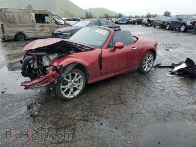 2015 Mazda MX5 MX-5 Miata, red — VIN JM1NC2PF6F0240682, Copart