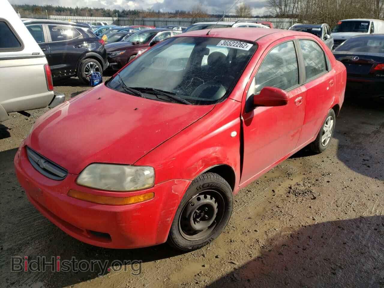 2006 CHEVROLET AVEO - VIN: KL1TD56626B536995 - Фото 2