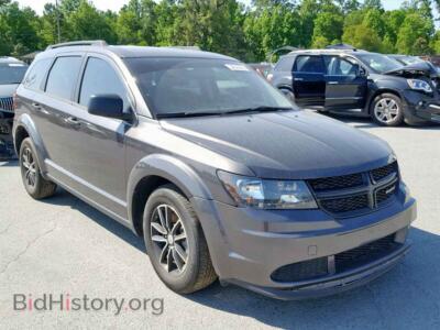 2017 Dodge JOURNEY SE, темно-серый — VIN 3C4PDCABXHT683621, Copart