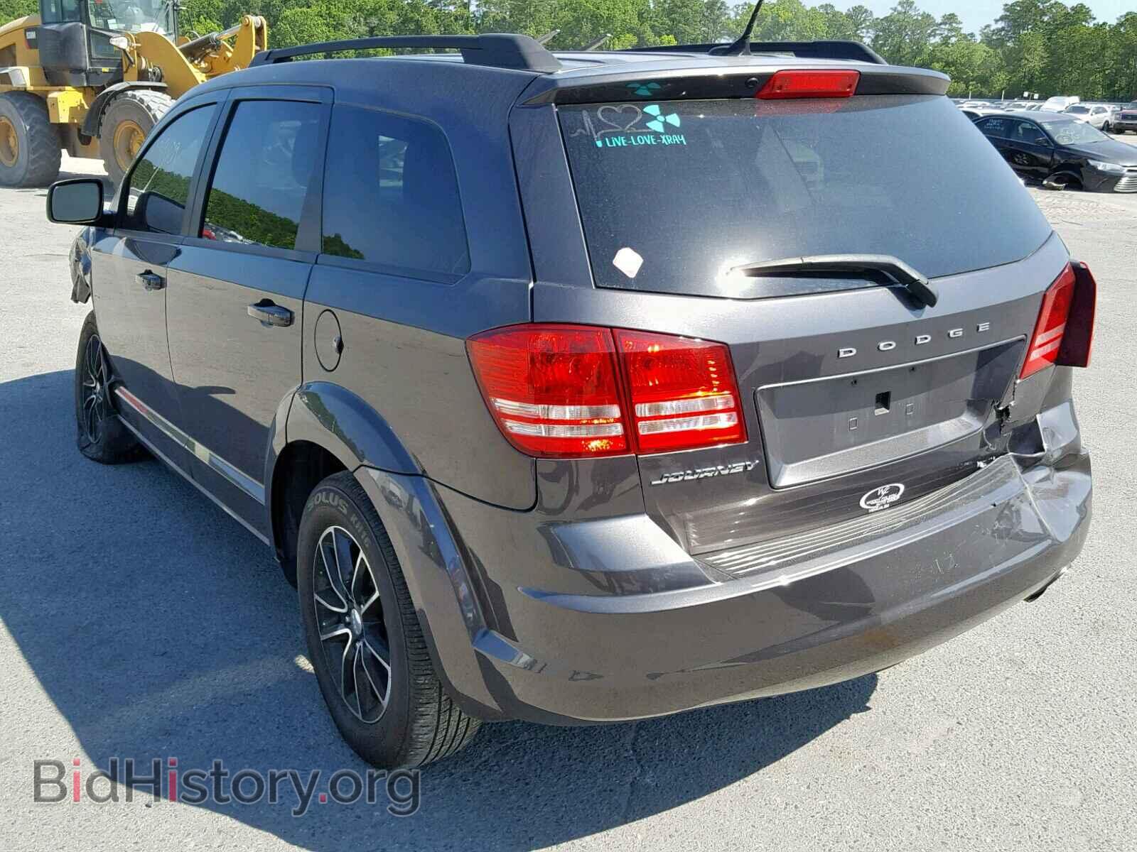 2017 DODGE JOURNEY SE - VIN: 3C4PDCABXHT683621 - Фото 3