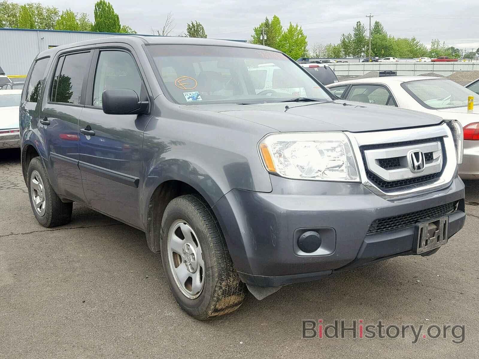 Фотография 5FNYF4H25BB088935 - HONDA PILOT LX 2011