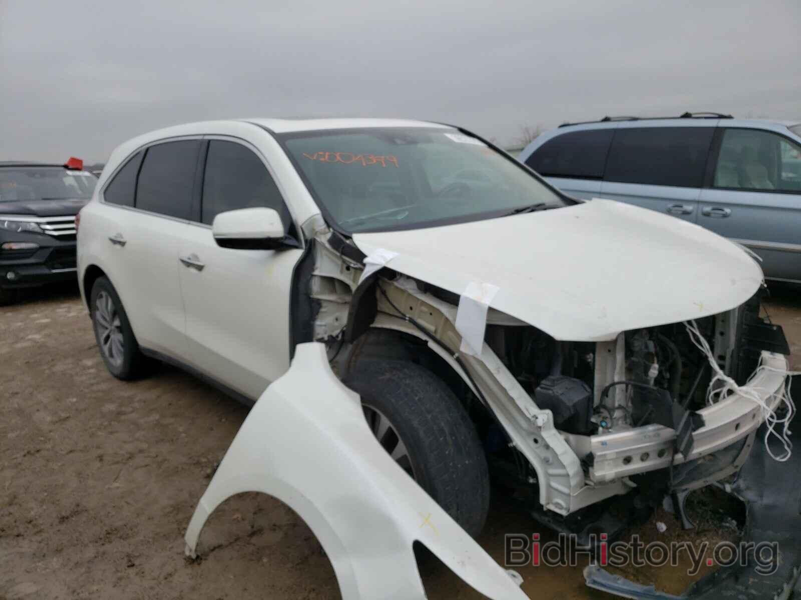 Фотография 5FRYD4H67EB004349 - ACURA MDX 2014