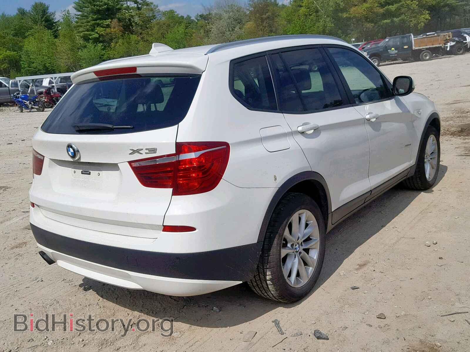 2013 BMW X3 - VIN: 5UXWX9C59D0A14973 - Фото 4
