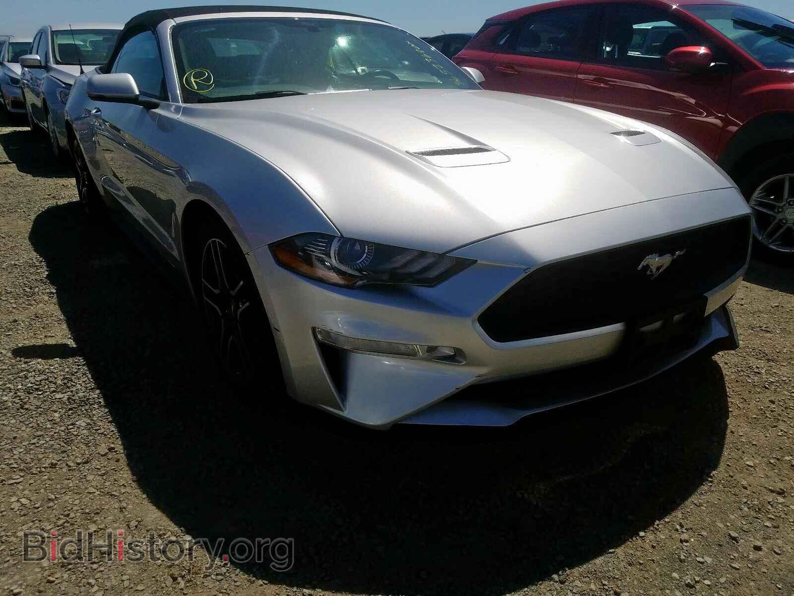 Photo 1FATP8UH5J5132589 - FORD MUSTANG 2018