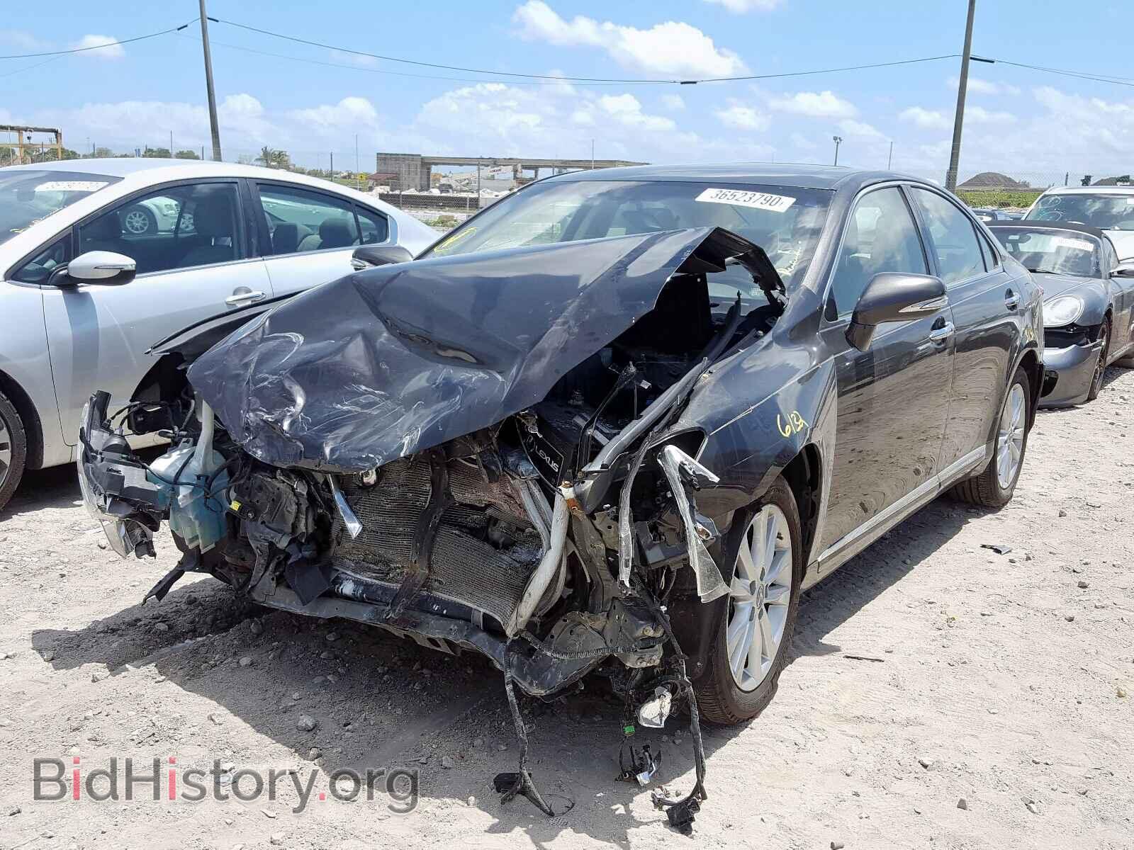 2011 LEXUS ES350 - VIN: JTHBK1EGXB2425892 - Фото 2