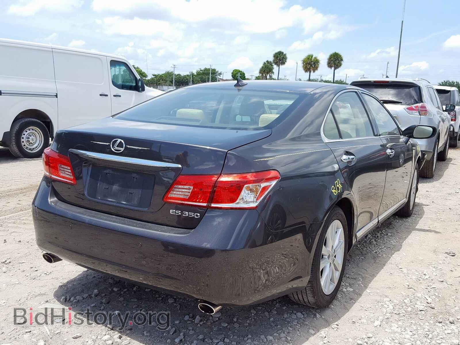 2011 LEXUS ES350 - VIN: JTHBK1EGXB2425892 - Фото 4