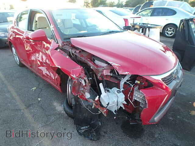 Фотография JTHKD5BH4E2188982 - LEXUS CT 200 2014
