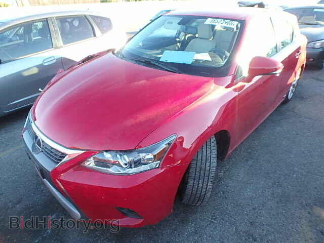 2014 LEXUS CT 200 - VIN: JTHKD5BH4E2188982 - Фото 2