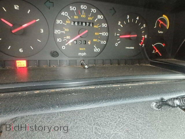 1990 VOLVO 740 - VIN: YV1FA8750L1308561 - Фото 8