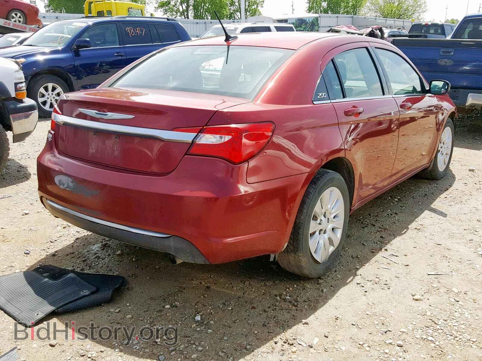 2013 CHRYSLER 200 - VIN: 1C3CCBAB7DN641935 - Фото 4