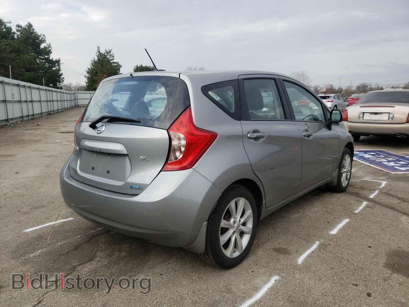 2014 NISSAN VERSA - VIN: 3N1CE2CP0EL430658 - Фото 4